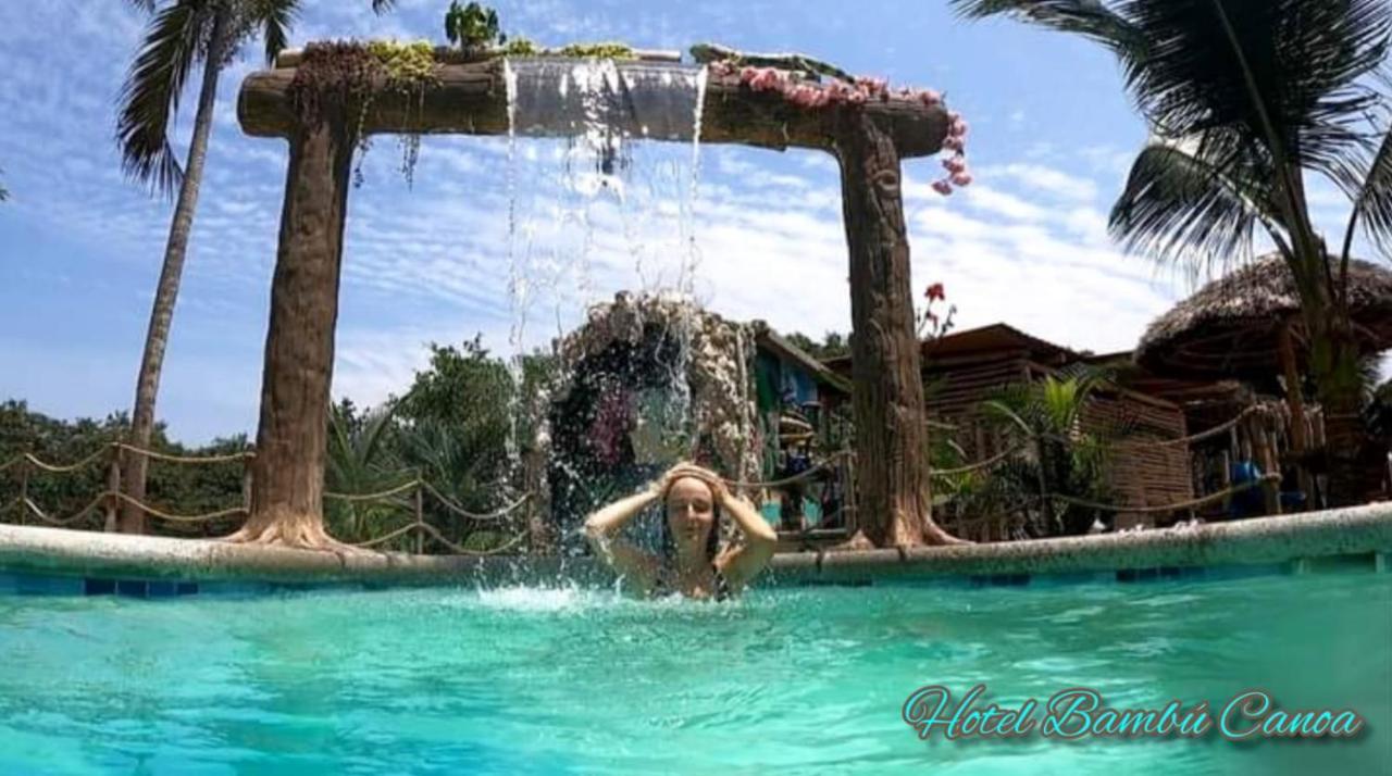 Hotel Bambu Canoa Exteriér fotografie